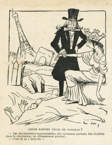 Illustration in Le Rire von Lucien Metivet