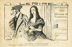 Illustration in Le Rire von Lucien Metivet