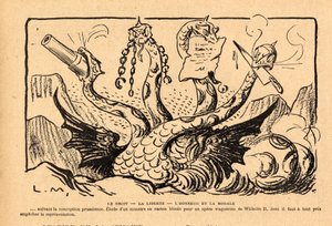 Le Rire rouge, Satire in Schwarz-Weiß