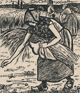 Ruth beim Ährenlesen, 1919