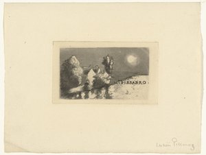 Visitenkarte für Madame Pissarro