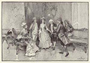 Illustration für Die Schule des Skandals von Lucius Rossi