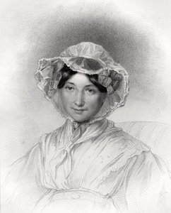 Frances Trollope, graviert von W. Holl, aus 