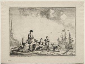 Fischverkäufer, 1701