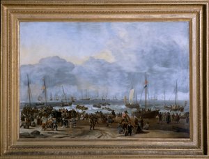 Die Landung von Wilhelm von Oranien in Scheveningen