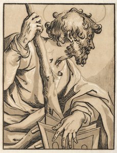 Christus und die Apostel: St. Judas Thaddäus (mit der Keule) von Ludolph Büsinck
