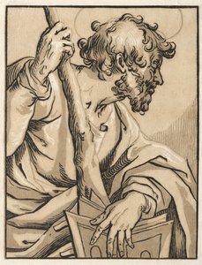 Christus und die Apostel: St. Judas Thaddäus mit der Keule, 1600er von Ludolph Büsinck