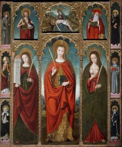 Polyptychon der Heiligen Devota, ca. 1517