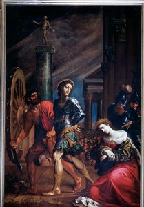 Märtyrertode des heiligen Georg und der heiligen Katharina von Alexandria (Gemälde) von Ludovico Carracci