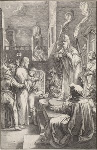 Christus vor Kajaphas (Die Passion) von Ludovicus Siceram
