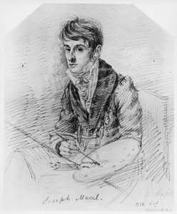 Bildnis des Malers Josef Muxel von Ludwig Emil Grimm