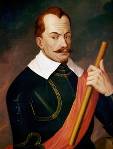 Albrecht Wallenstein, Herzog von Friedland, kaiserlicher Feldmarschall im Dreißigjährigen Krieg, 1634 in Eger von seinen eigenen Offizieren ermordet von Ludwig Ferdinand Schnorr von Carolsfeld