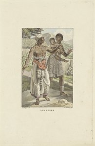 Bewohner der Loango-Angola Küste