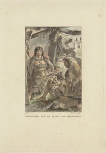 Familie in ihrer Hütte von Ludwig Gottlieb Portman