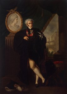 Porträt von Dmitry Lvovich Naryshkin 1758-1838, frühes 19. Jahrhundert