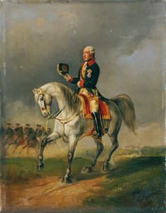 Kaiser Joseph II. reitend