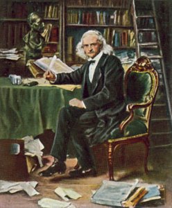 Theodor Mommsen, deutscher klassischer Gelehrter, Historiker und Schriftsteller von Ludwig Knaus