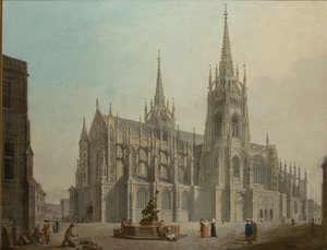 Die Kathedrale des Heiligen Veit in Prag von Ludwig Kohl
