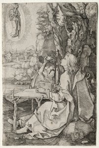 St. Johannes auf der Insel Patmos von Ludwig Krug