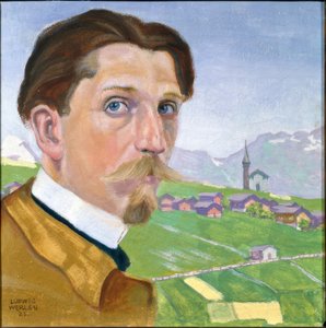 Selbstbildnis Ludwig Werlen