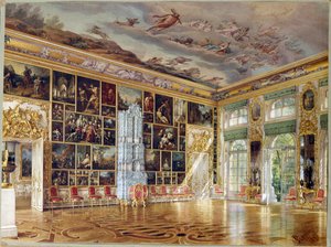 Die Kunstgalerie im Palast von Zarskoje Selo