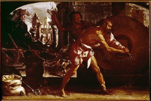 Samson und der Mühlstein (ca. 1650)