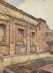 Pompeji: Haus des kleinen Brunnens, Mosaikbrunnen