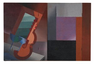 Plastische Werte von Objekten, Diptychon von Luigi Colombo Fillia