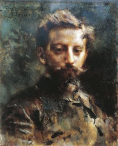 Porträt von Primo Levi, ca. 1880 von Luigi Conconi
