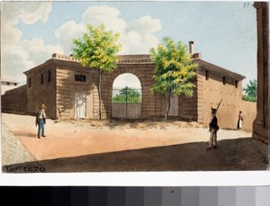Ansicht des San-Leonardo-Platzes, Genua von Luigi Garibbo