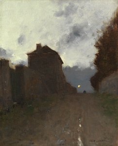 Montmartre bei Dämmerung von Luigi Loir