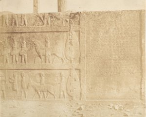 Prozession auf der Fassade der Großen Treppe, 1858 von Luigi Pesce