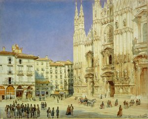 Mailänder Dom, 1846 von Luigi Premazzi