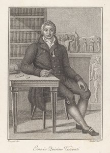 Ennio Quirino Visconti von Luigi Rados, after Luigi Bramati or Antonio Bramati