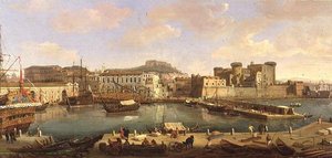 Die Bucht von Neapel von Luigi Vanvitelli