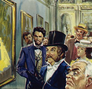 La Loge war Renoirs Beitrag zur ersten Ausstellung der Impressionisten von Luis Arcas Brauner
