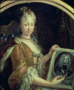 Porträt von Elisabeth Farnese (1692-1766), zweite Frau von Philipp V. von Spanien