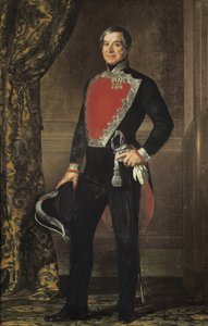 Porträt von Don Francisco Ignacio de Montserrat von Luis Lopez Piquer