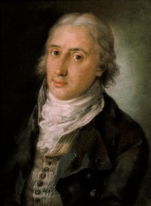 Porträt von Leandro Fernandez de Moratin (1760-1828), spanischer Dichter und Dramatiker von Luis Paret y Alcazar