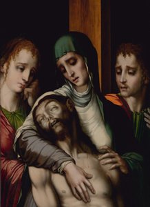 Die Beweinung, ca. 1560 von Luis de Morales