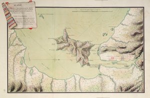 Plan des Hafens und Flusses Guayaquil im Südpazifik