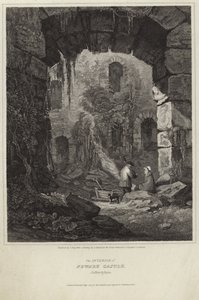Das Innere von Newark Castle von Luke Clennell