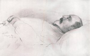 Seine Majestät König Edward VII. im Tod, 1910 von Luke Fildes