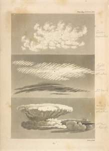 Wolkentypen wie vom Autor beschrieben von Luke Howard