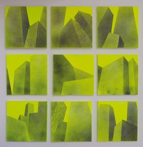 Konstruktierte Serie I - IX, 2014