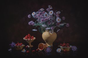 Reiches Sommerstillleben von Lydia Jacobs
