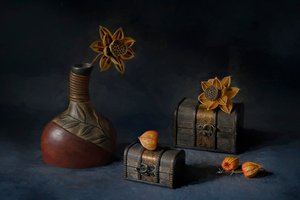 Rustikale botanische Darstellung von Lydia Jacobs