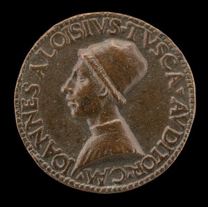 Giovanni Alvise Toscani, ca. 1450-1478, Mailänder Juriskonsult, Konsistorialanwalt...[Vorderseite]