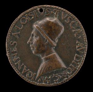 Giovanni Alvise Toscani, ca. 1450-1478, Mailänder Juriskonsult, Konsistorialanwalt...[Vorderseite] von Lysippus Junior