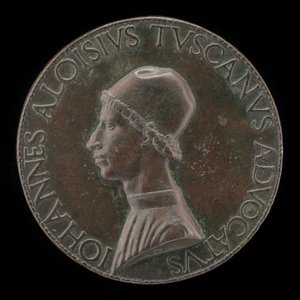 Giovanni Alvise Toscani, ca. 1450-1478, Mailänder Juriskonsult, Konsistorialanwalt [Vorderseite] von Lysippus Junior